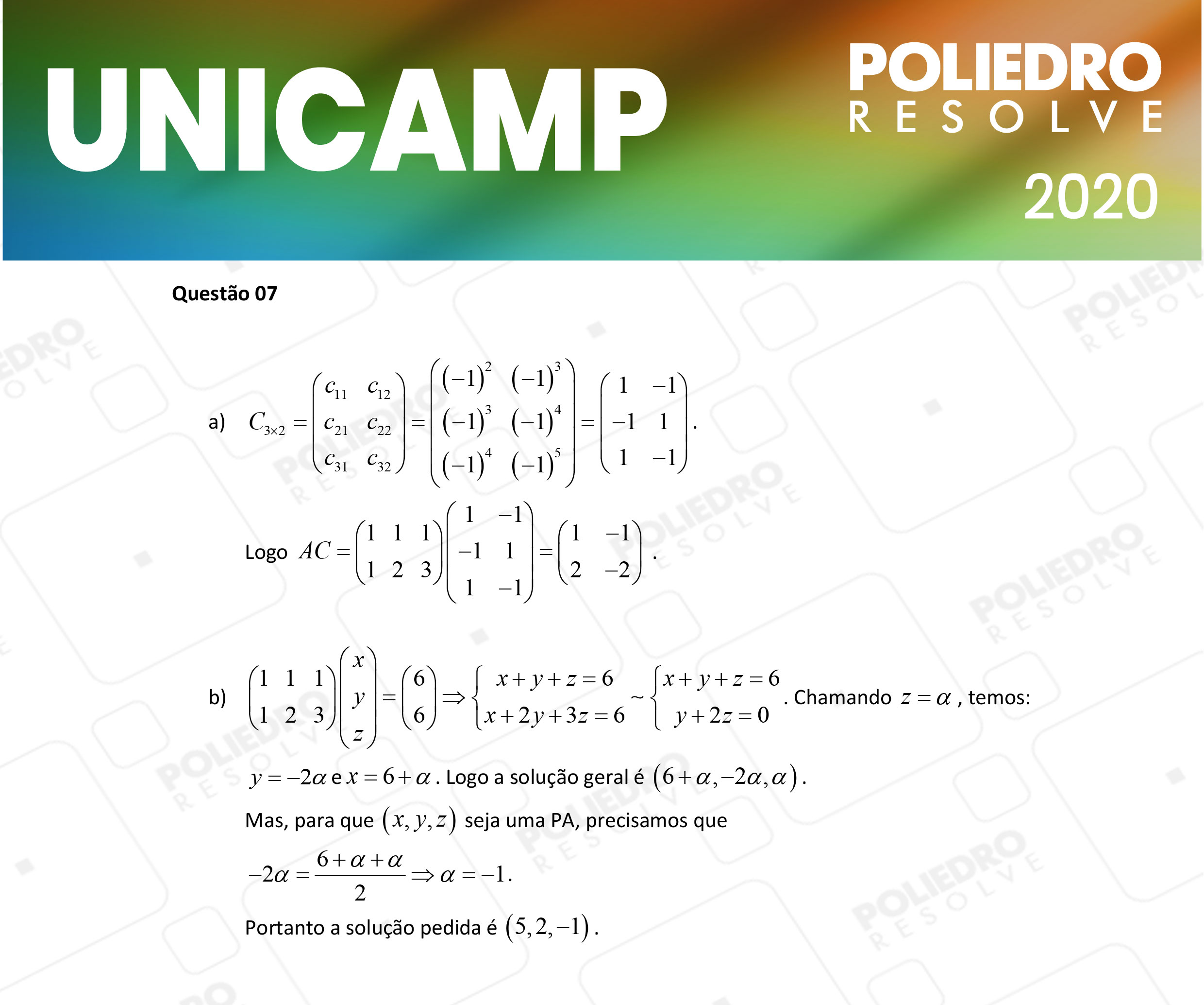 Dissertativa 7 - 2ª Fase - 2º Dia - Unicamp 2020