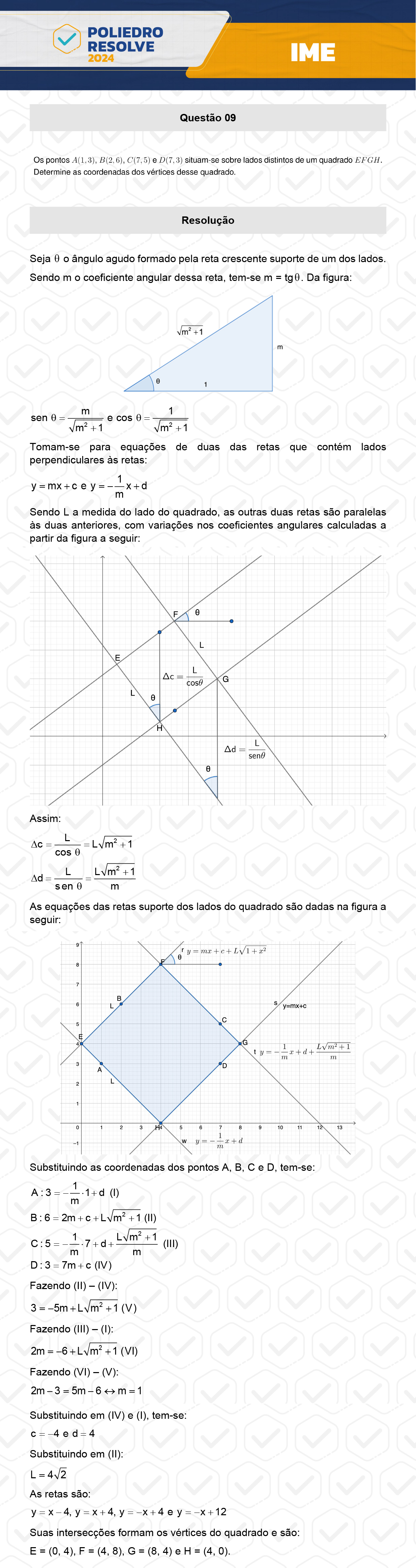 Dissertativa 9 - 2ª Fase - 1º Dia - IME 2024