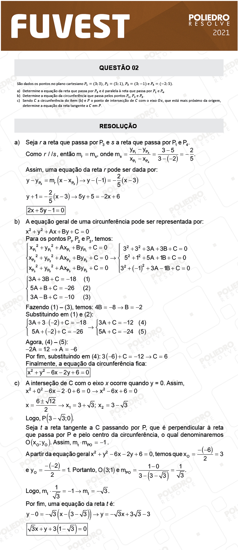 Dissertativa 2 - 2ª Fase - 2º Dia - Fuvest 2021