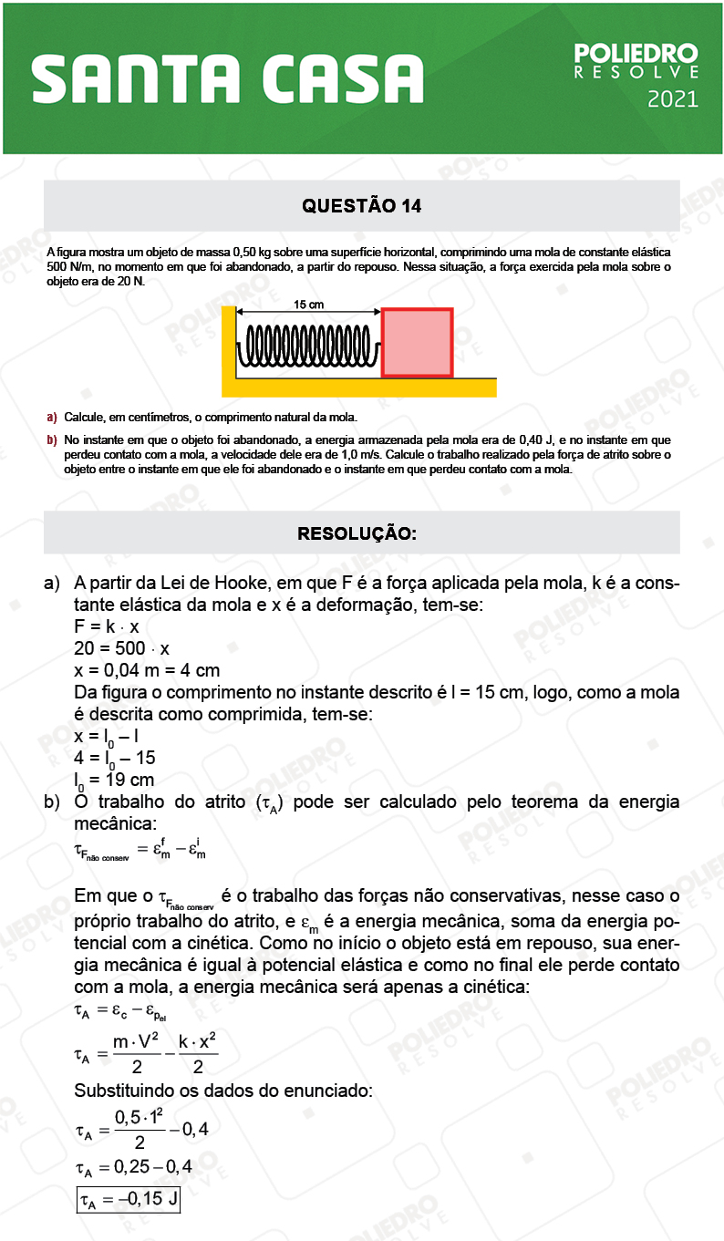 Dissertativa 14 - 2º Dia - Santa Casa 2021