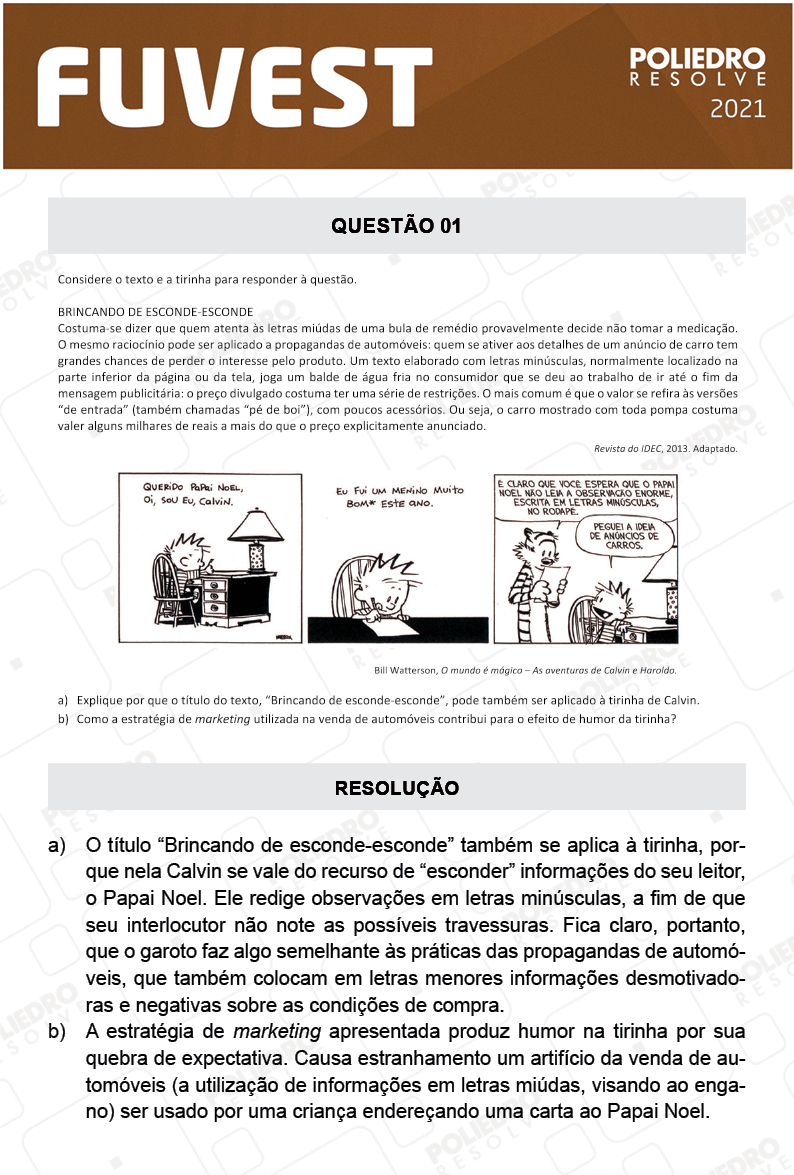 Dissertativa 1 - 2ª Fase - 1º Dia - Fuvest 2021