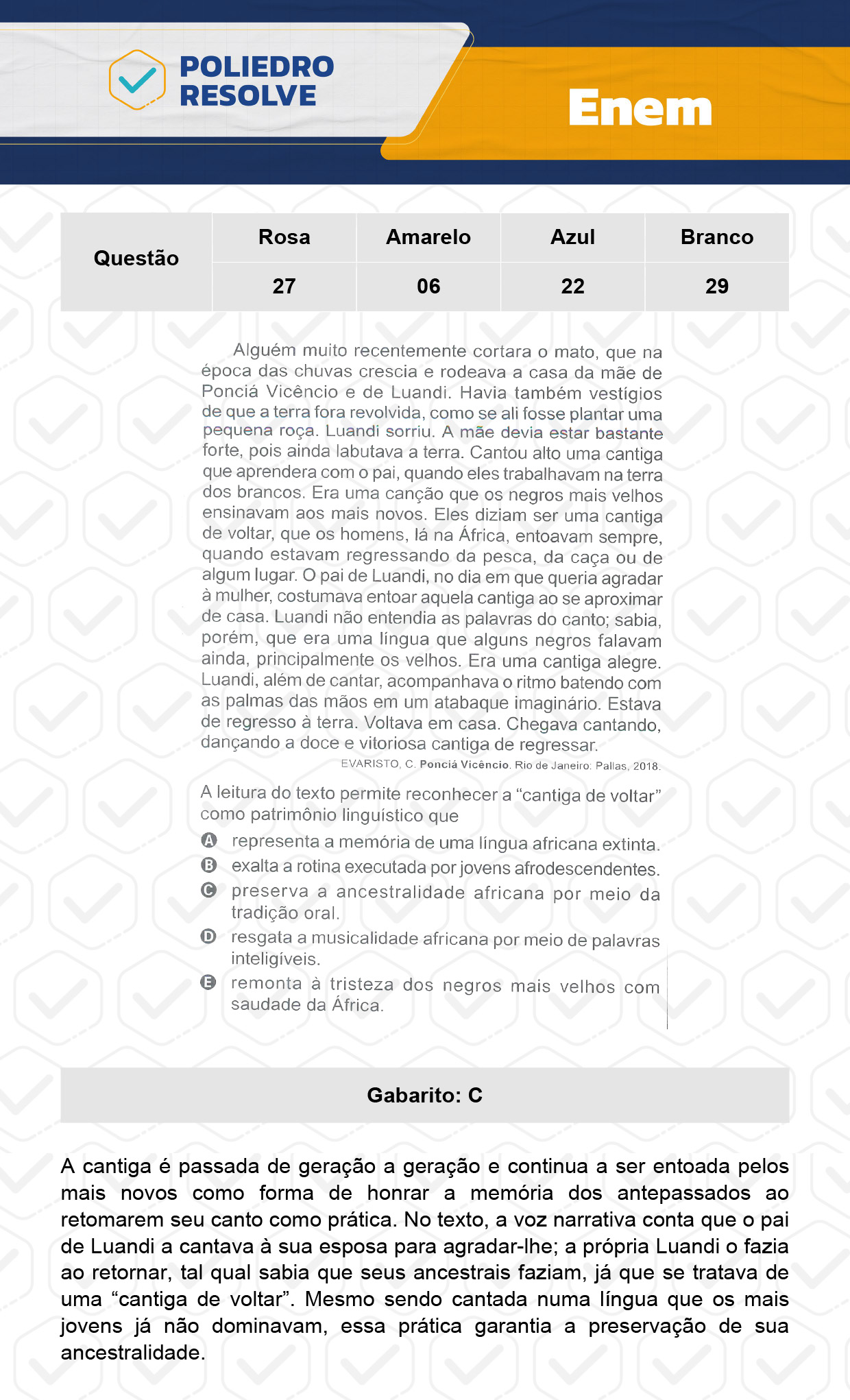Questão 11 - 1º Dia - Prova Amarela - Enem 2023