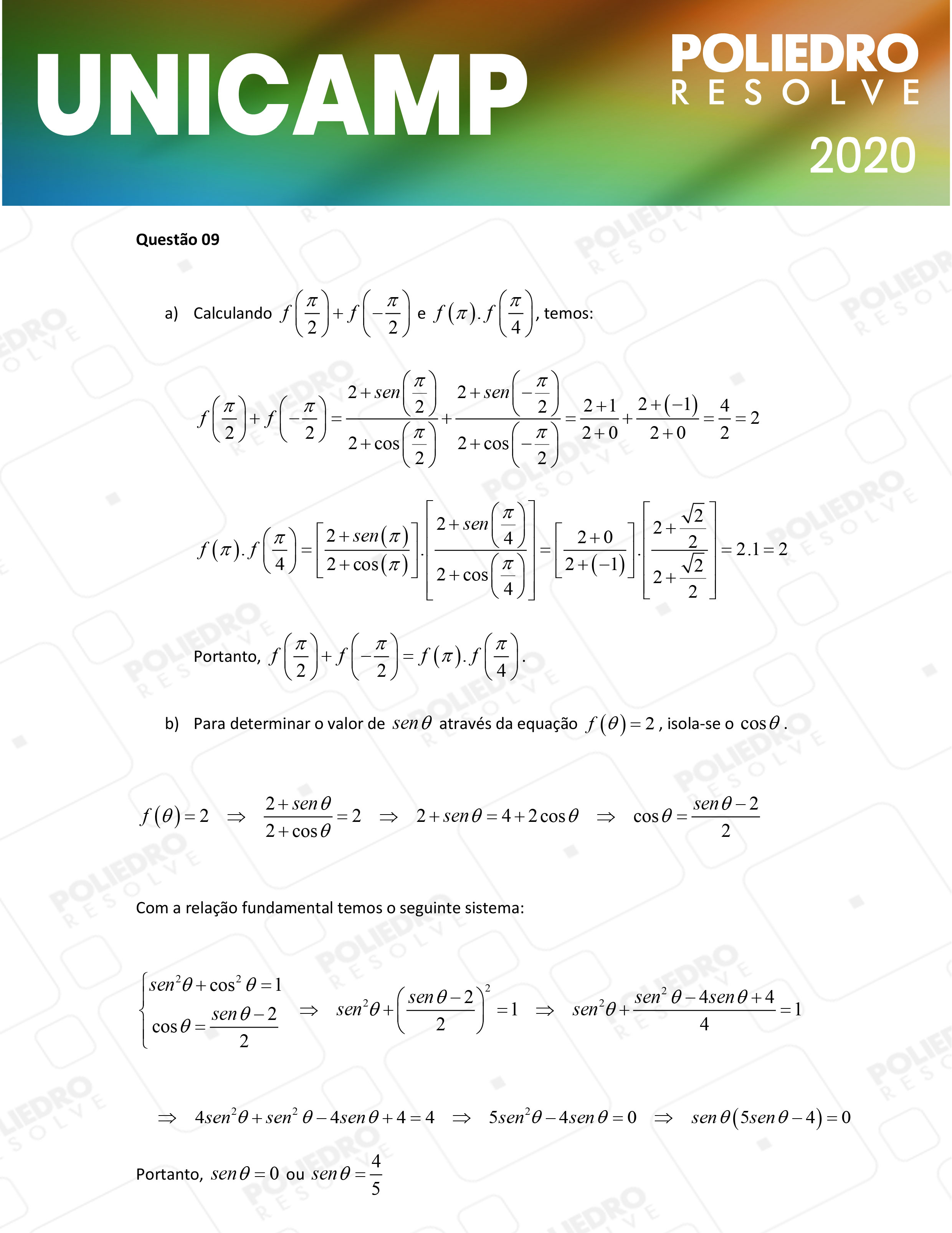 Dissertativa 9 - 2ª Fase - 2º Dia - Unicamp 2020