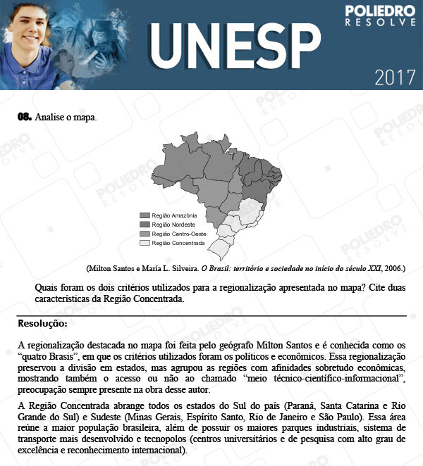Dissertativa 8 - 2ª Fase - Unesp 2017