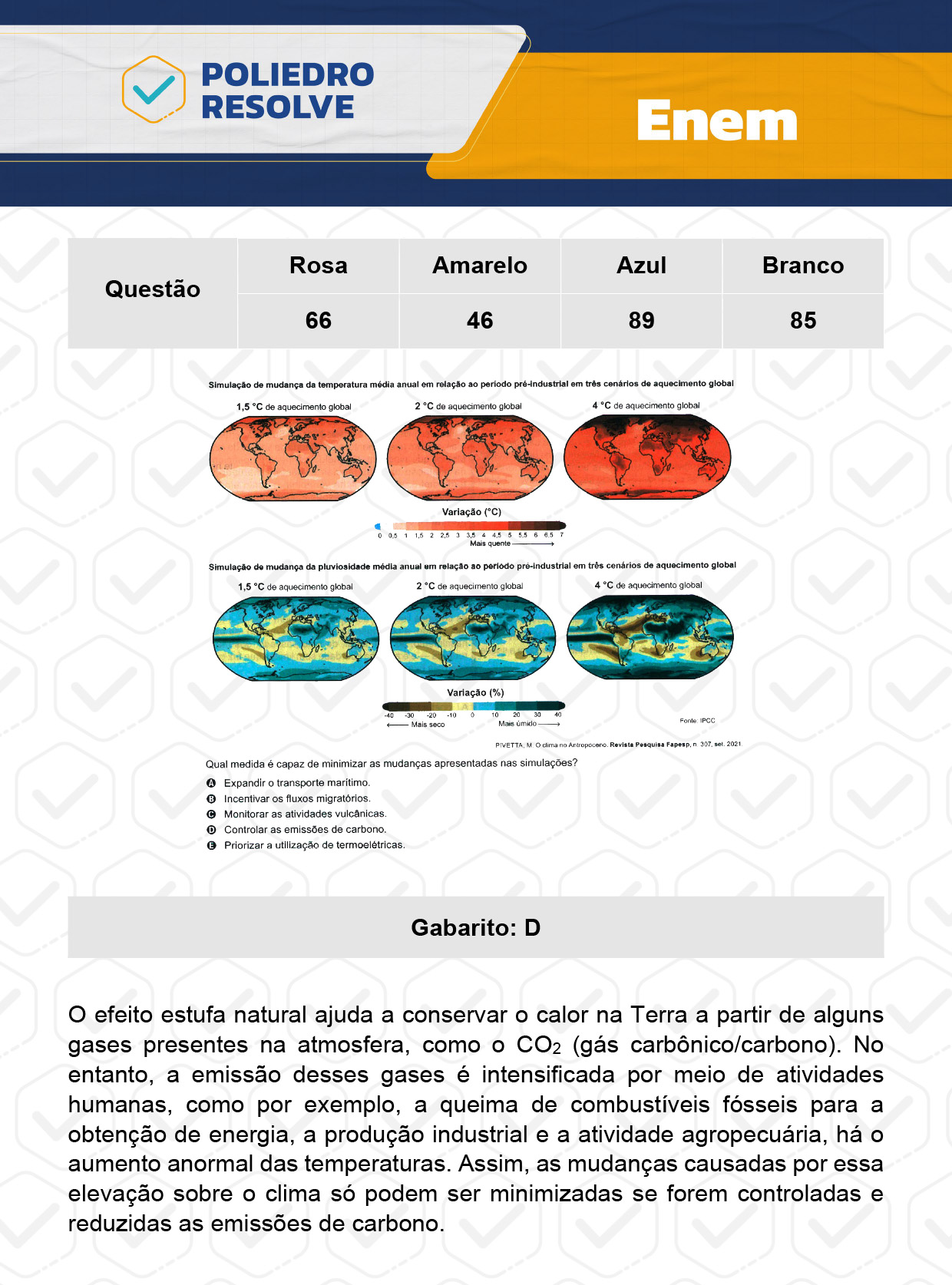 Questão 51 - 1º Dia - Prova Amarela - Enem 2023