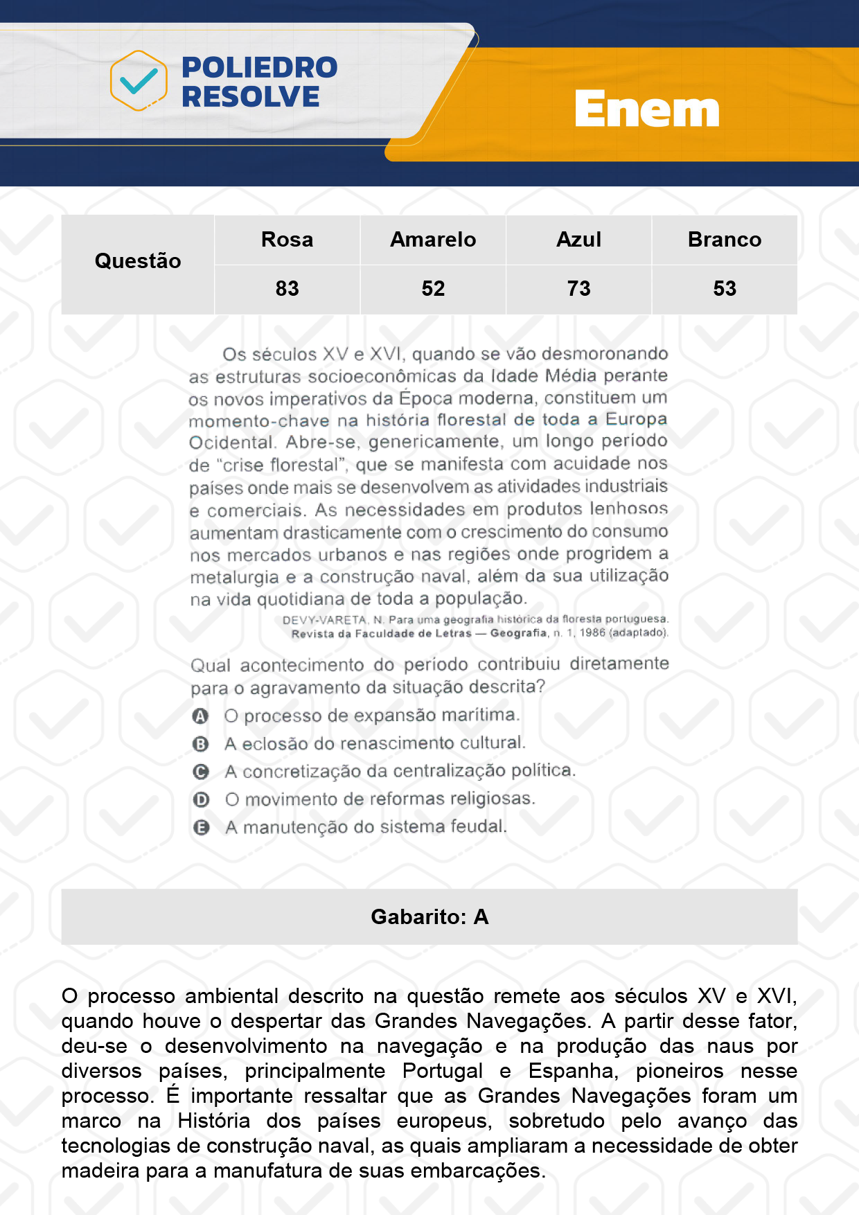 Questão 57 - 1º Dia - Prova Amarela - Enem 2023