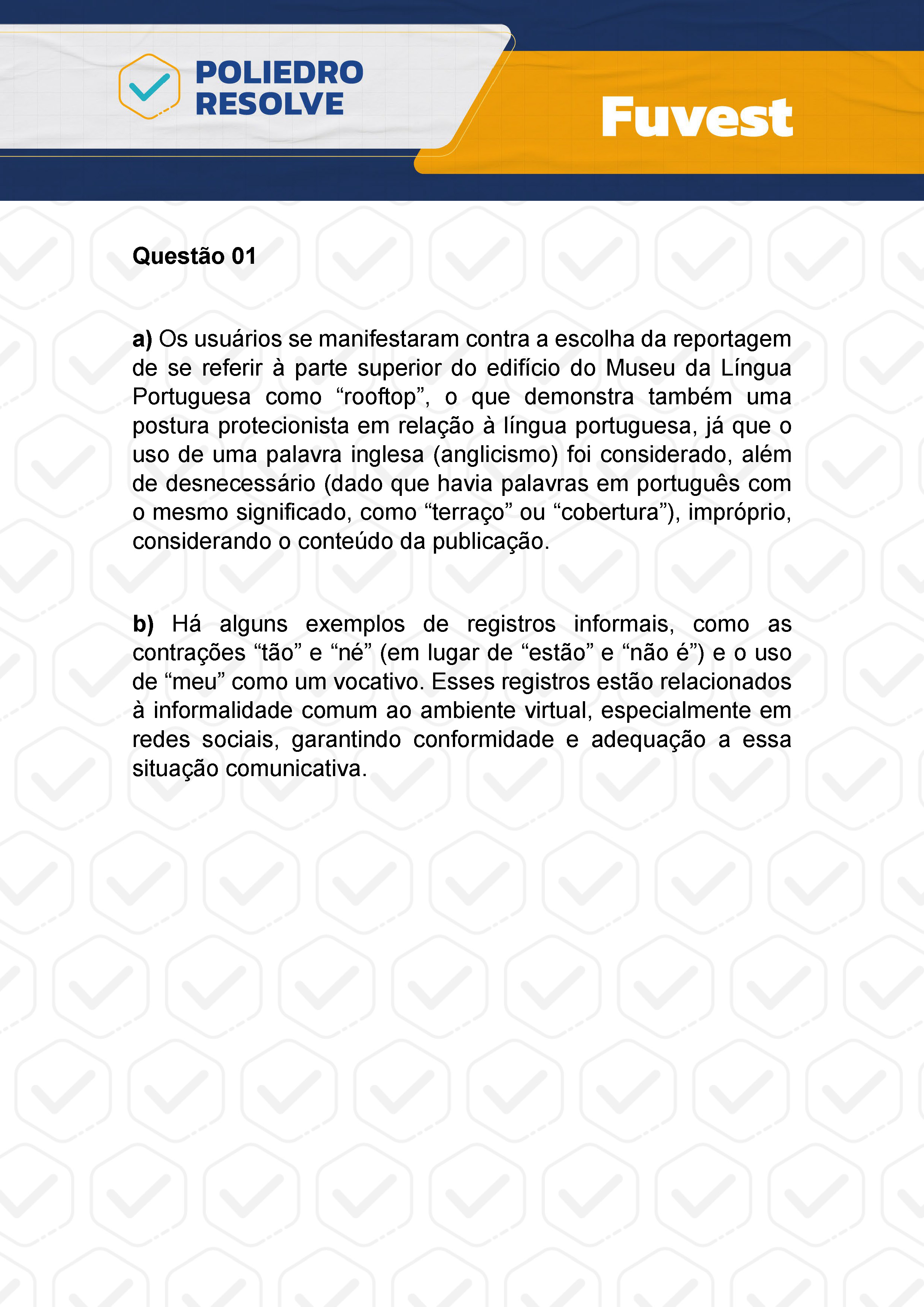 Dissertativa 1 - 2ª Fase - 1º Dia - Fuvest 2024