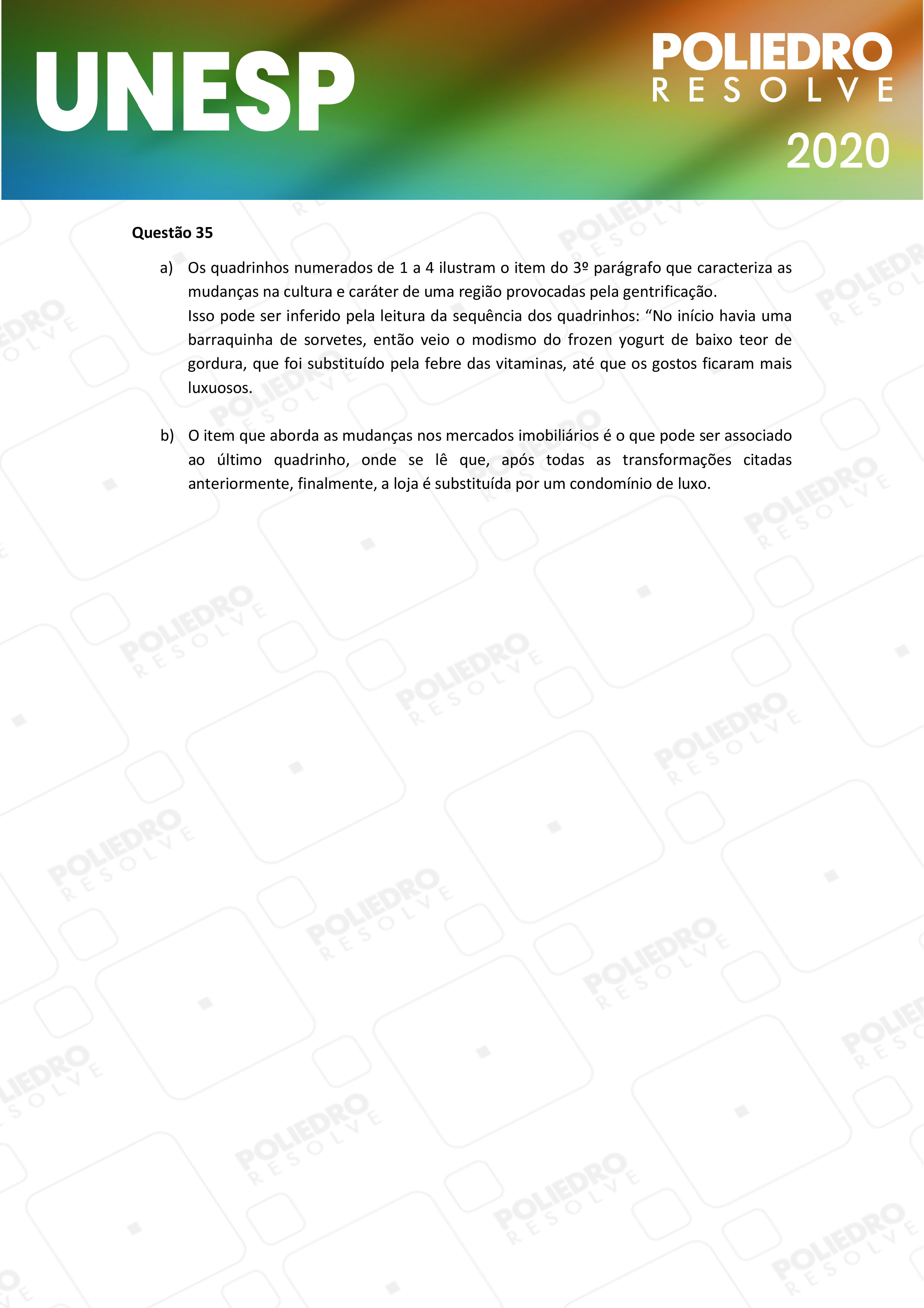 Dissertativa 35 - 2ª Fase - 2º Dia - Unesp 2020