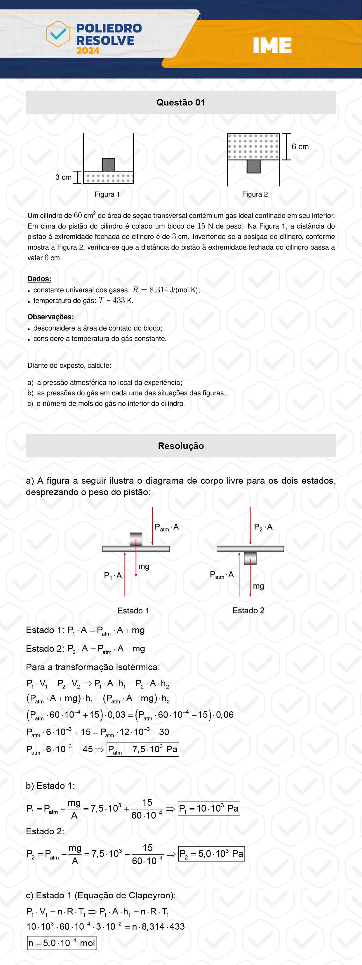 Dissertativa 1 - 2ª Fase - 2º Dia - IME 2024