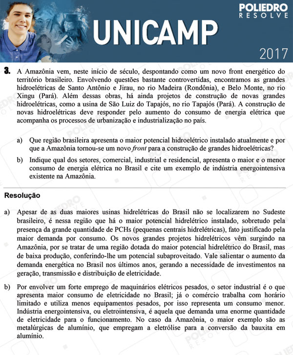 Dissertativa 3 - 2ª Fase 2º DIA - Unicamp 2017