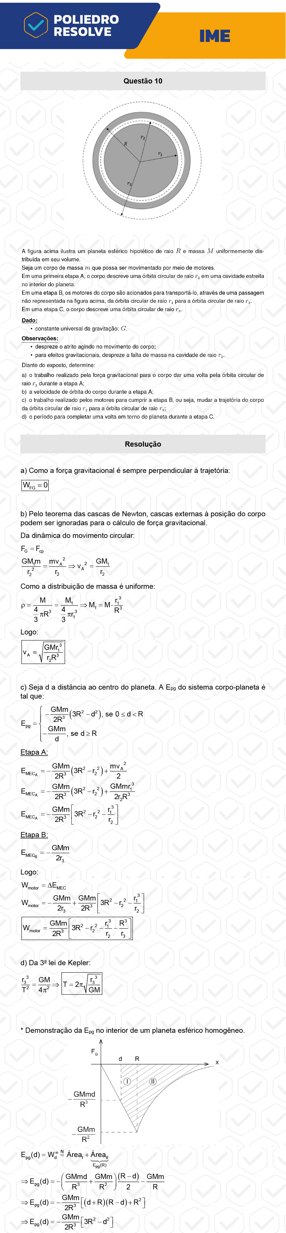 Dissertativa 10 - 2ª Fase - Física - IME 2023