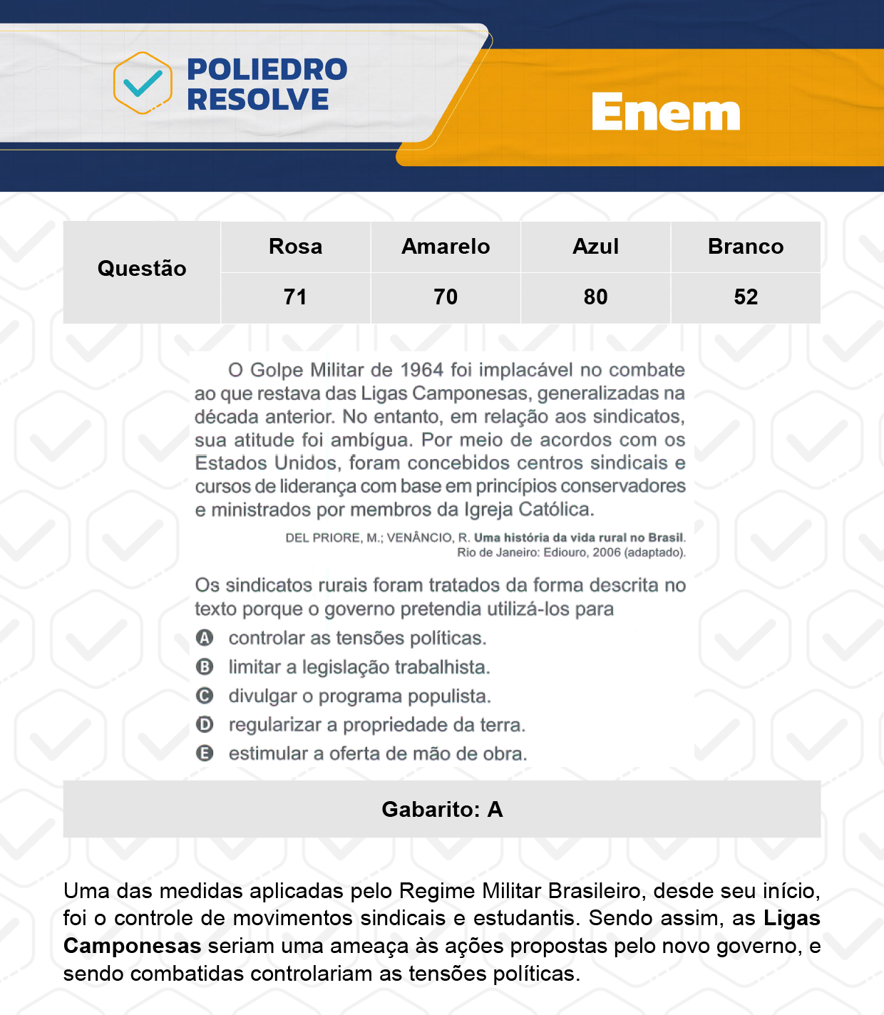 Questão 75 - 1º Dia - Prova Amarela - Enem 2023