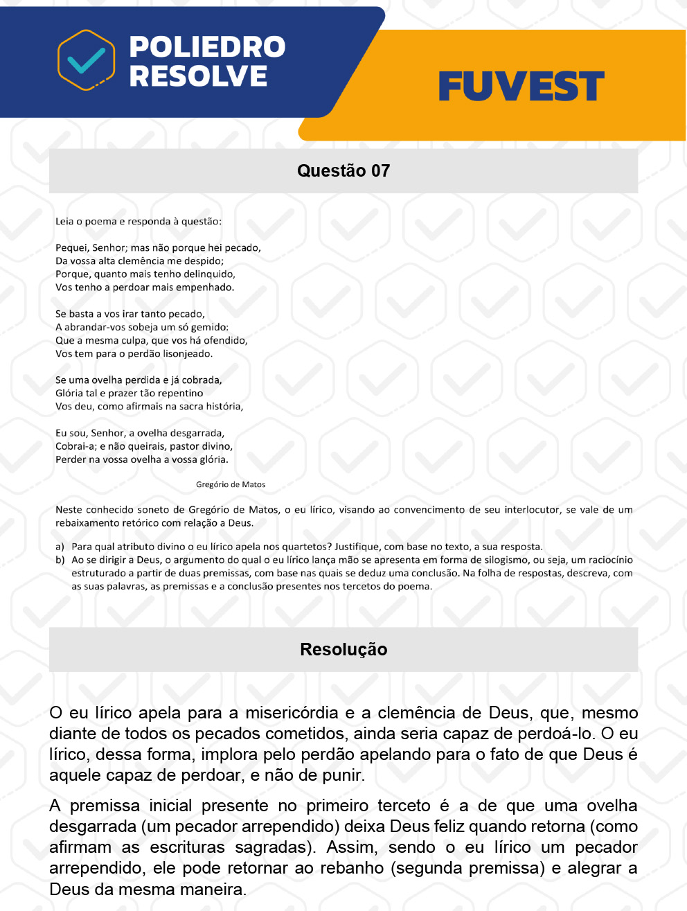 Dissertativa 7 - 2ª Fase - 1º Dia - Fuvest 2023