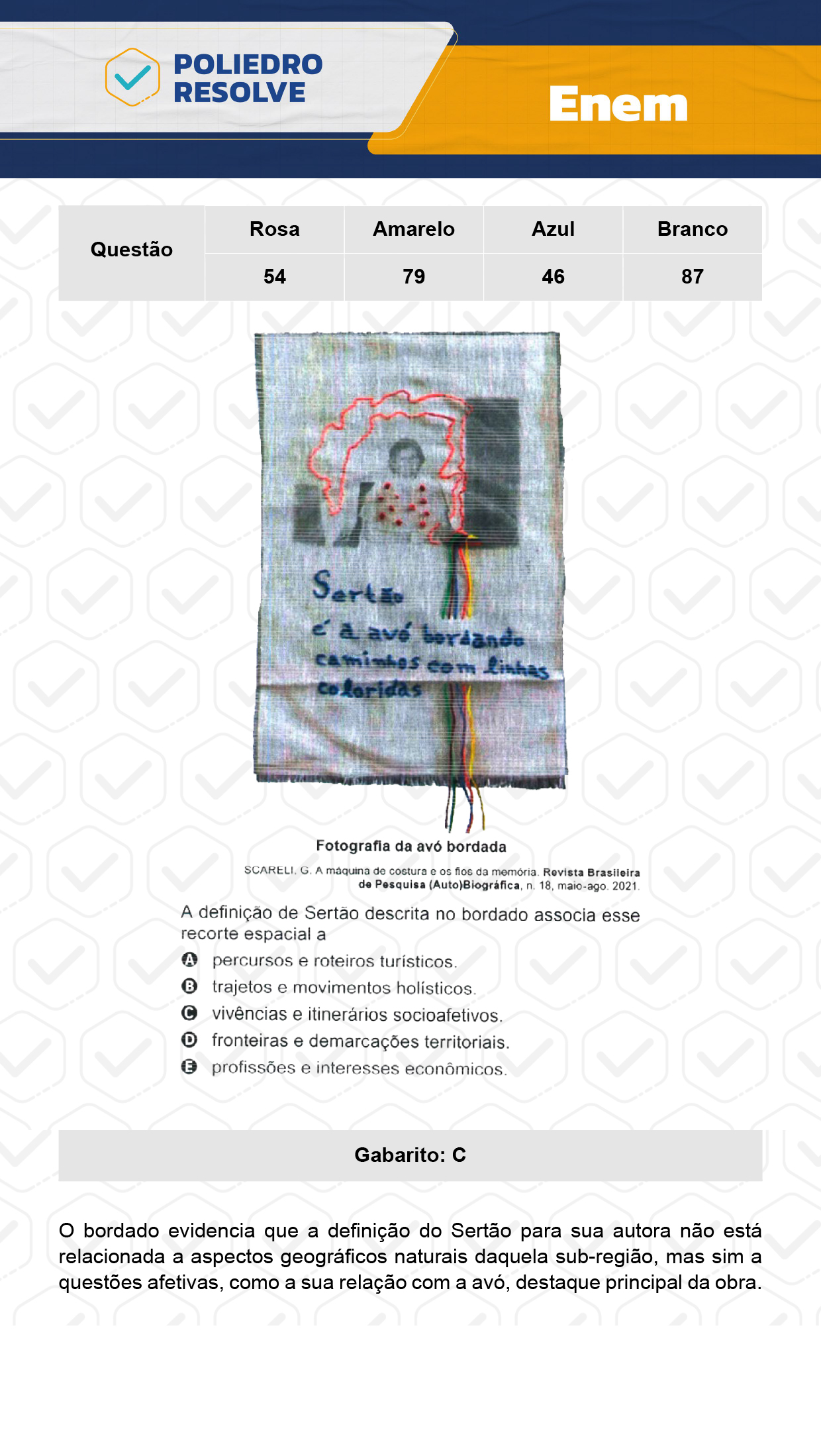 Questão 87 - 1º Dia - Prova Branca - ENEM 2023