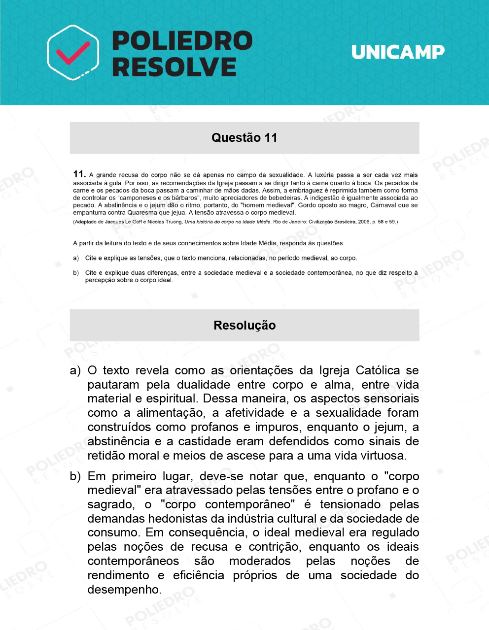 Dissertativa 11 - 2ª Fase - 2º Dia - Unicamp 2022