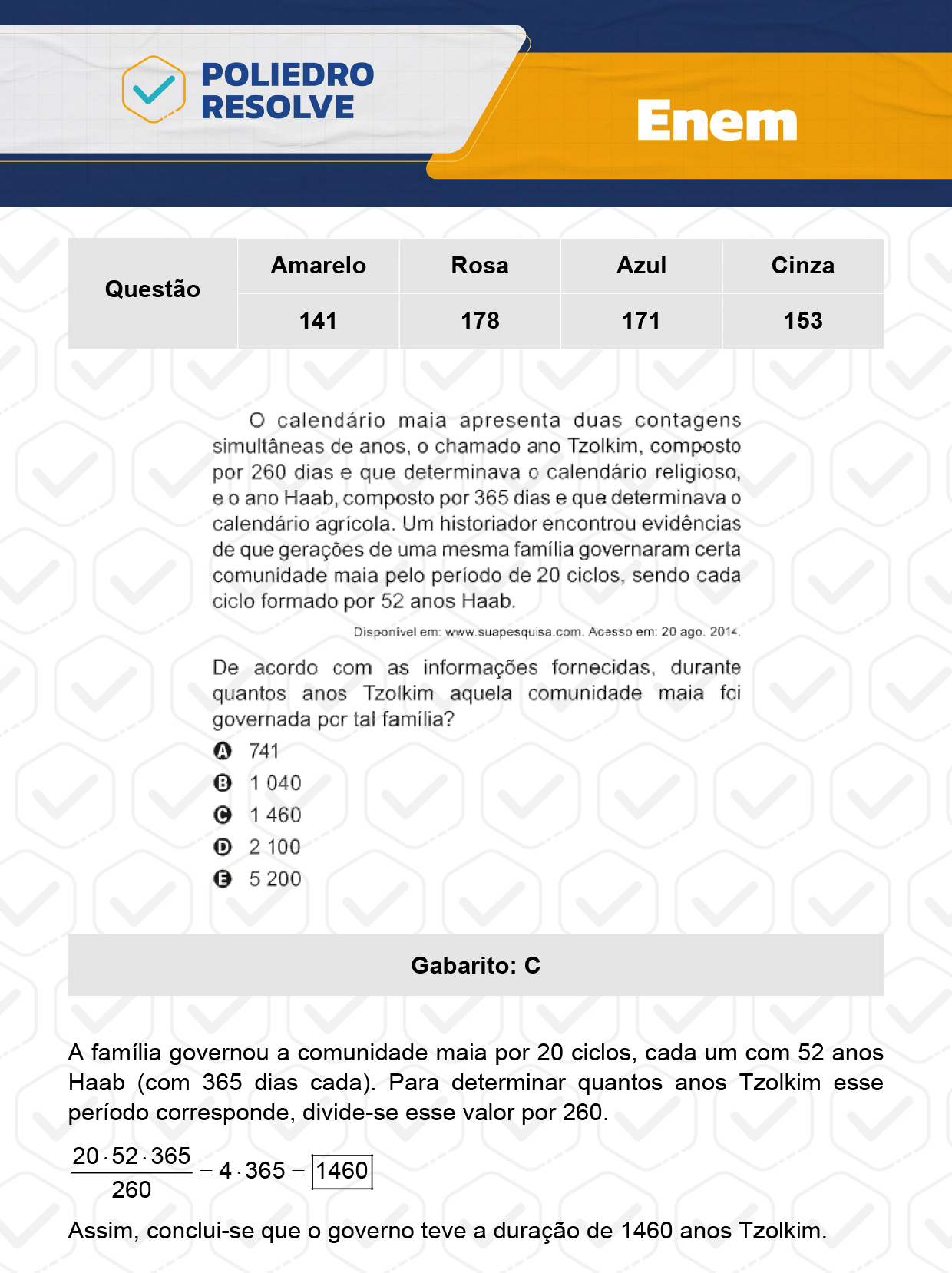 Questão 178 - ENEM 2023 - 12/11 - 2º Dia - Prova Rosa - ENEM 2023