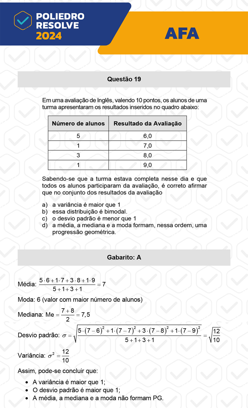 Questão 16 - Nova variação - AFA 2024