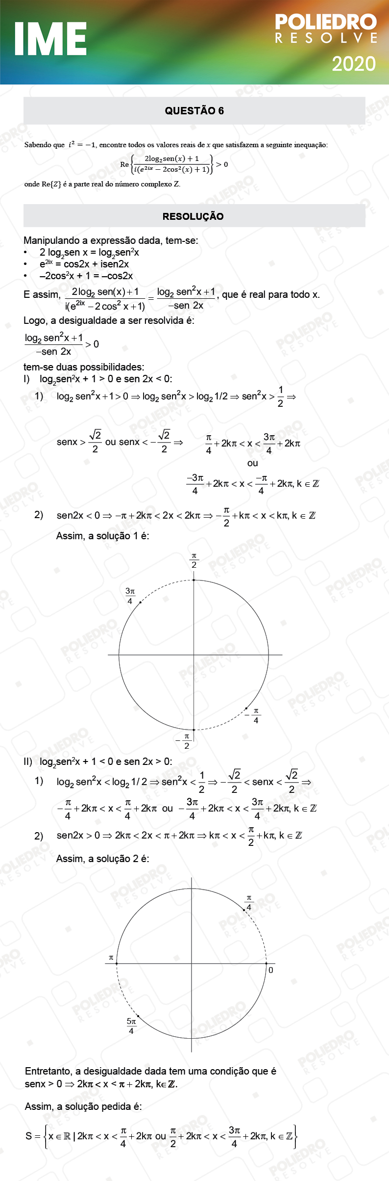 Dissertativa 6 - 2ª Fase - Matemática - IME 2020