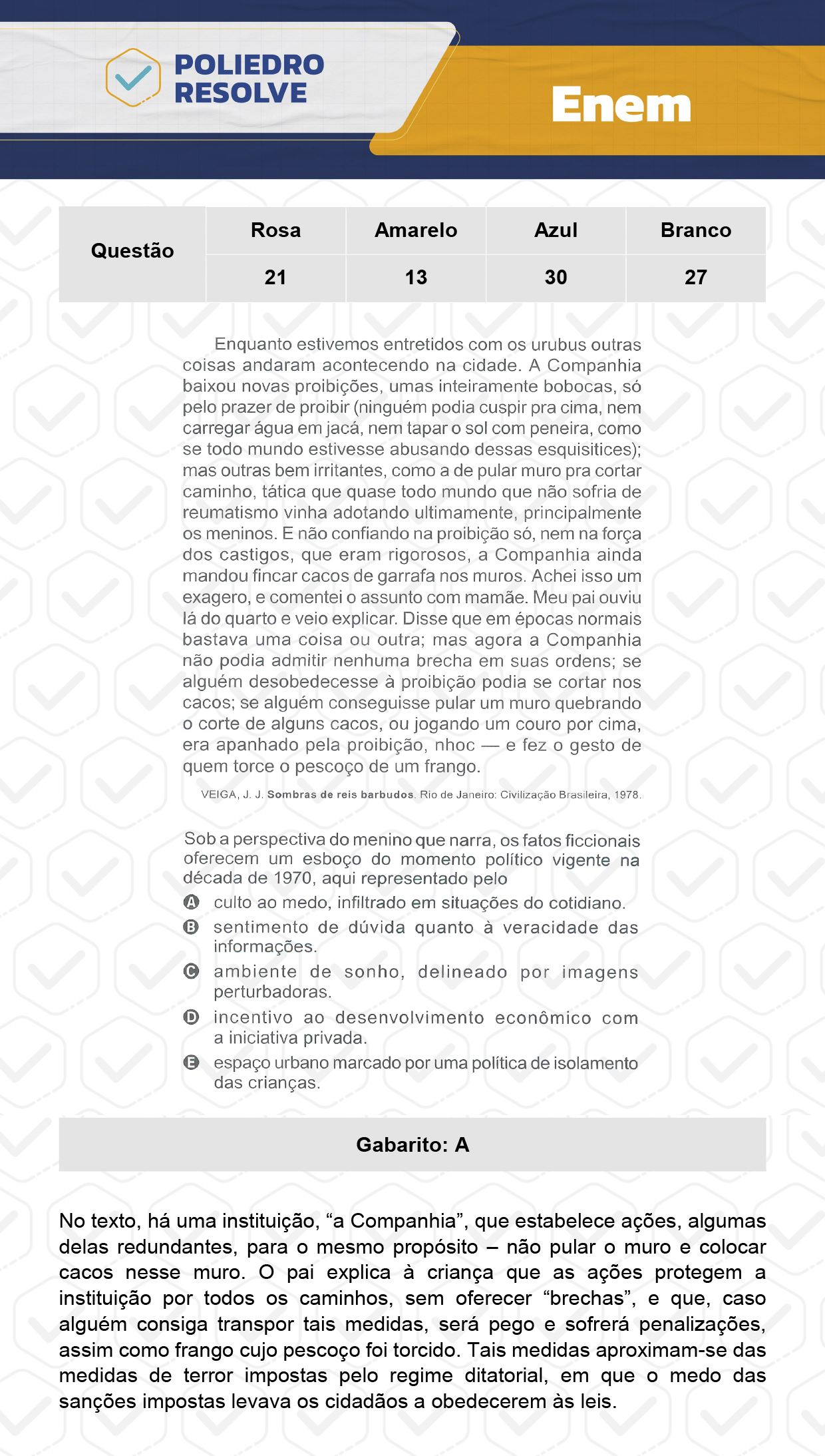 Questão 18 - 1º Dia - Prova Amarela - Enem 2023