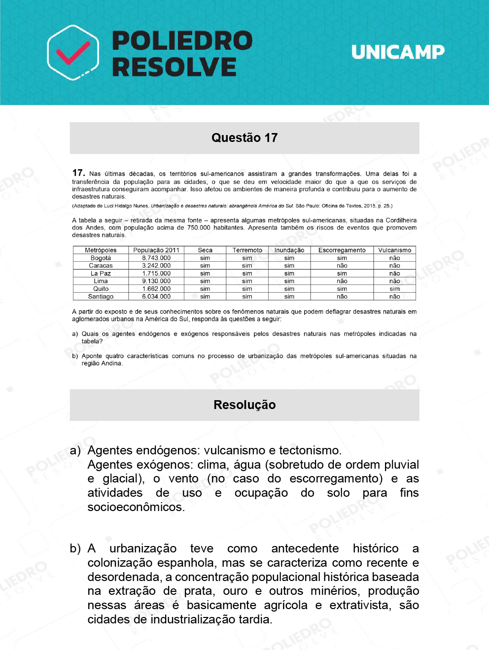Dissertativa 17 - 2ª Fase - 2º Dia - Unicamp 2022