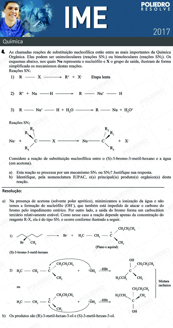 Dissertativa 4 - Química - IME 2017