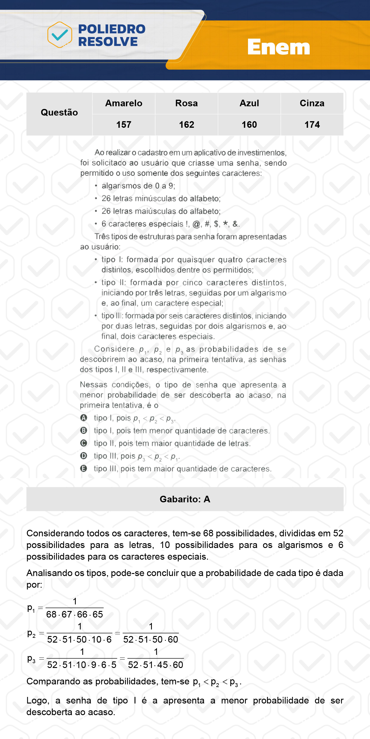 Questão 174 - ENEM 2023 - 12/11 - 2º Dia - Prova Cinza - ENEM 2023