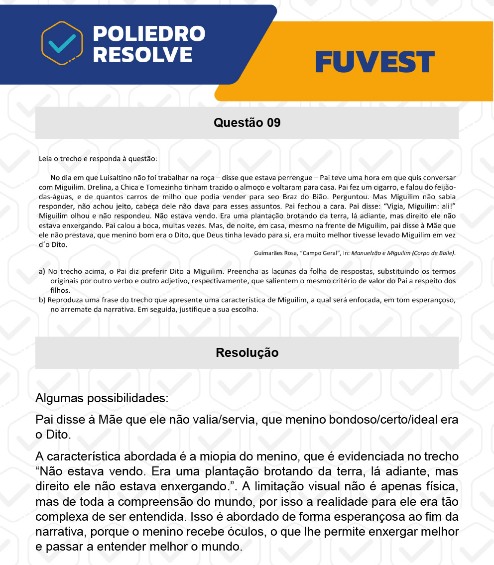 Dissertativa 9 - 2ª Fase - 1º Dia - Fuvest 2023