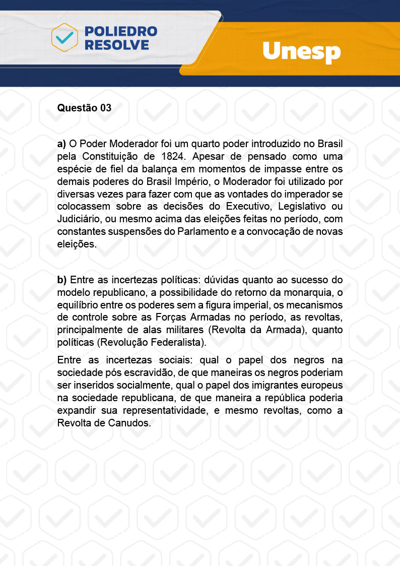 Dissertativa 3 - 2ª Fase - 1º Dia - Unesp 2024