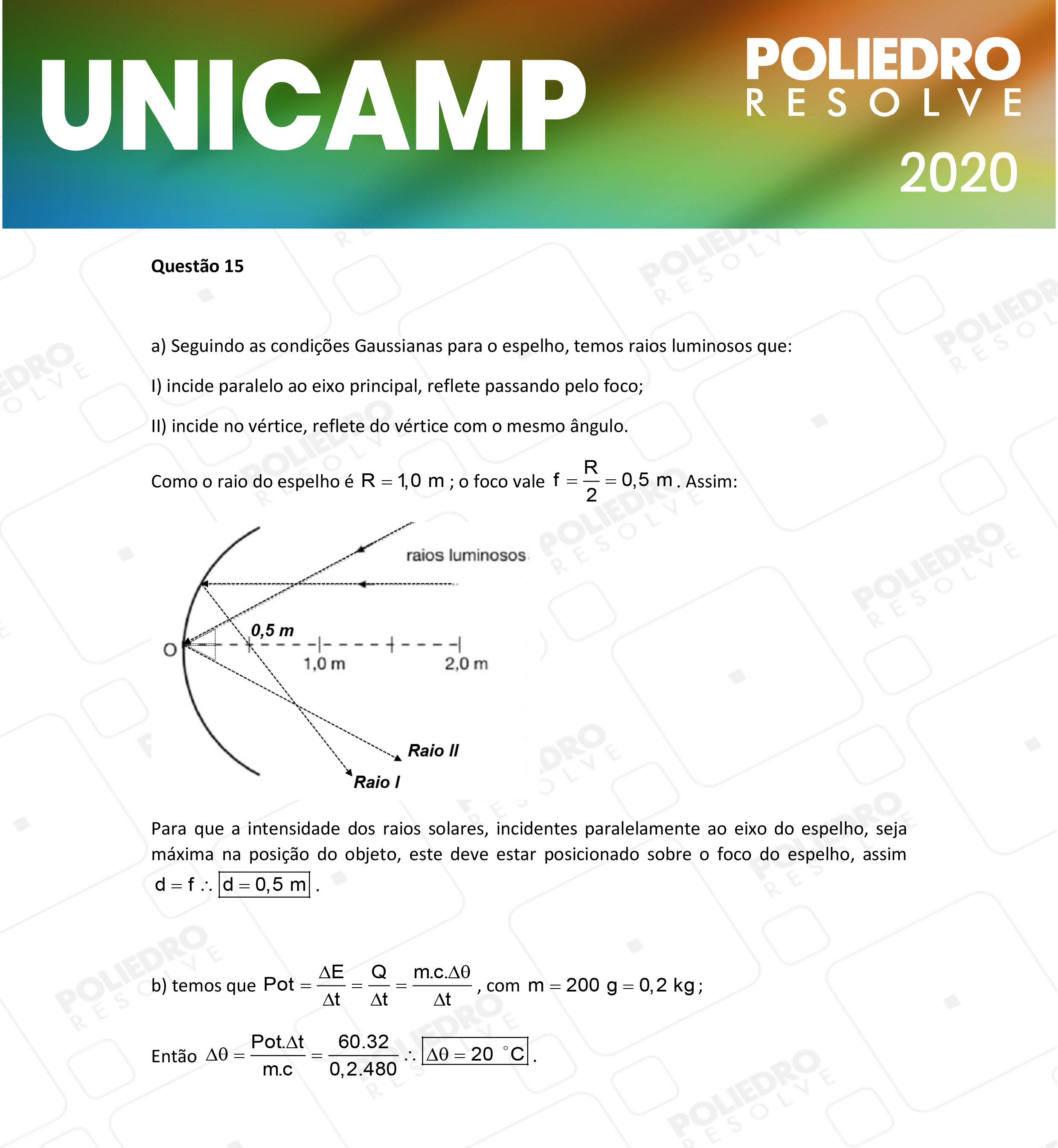 Dissertativa 15 - 2ª Fase - 2º Dia - Unicamp 2020