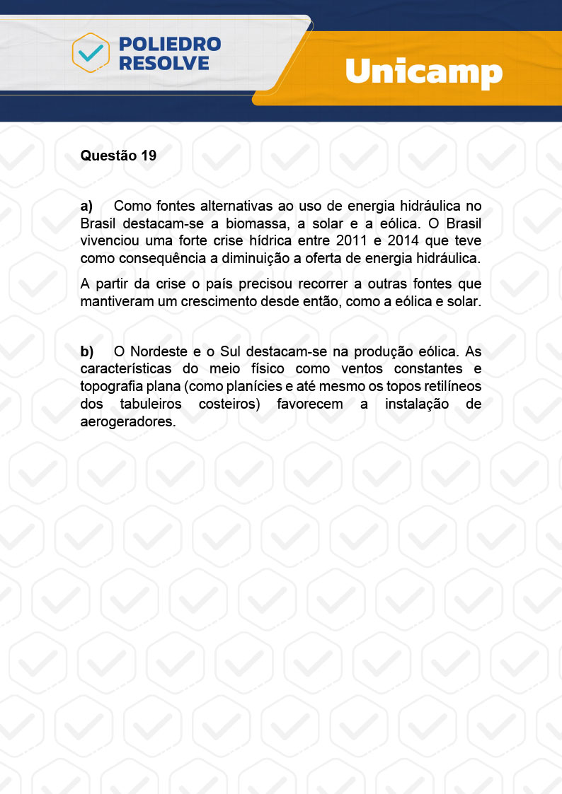 Dissertativa 19 - 2ª Fase - 2º Dia - Unicamp 2024