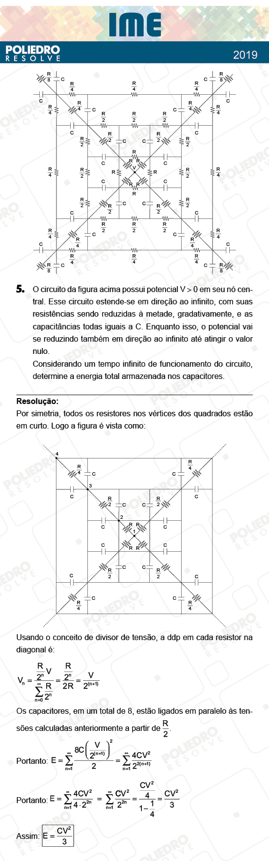Dissertativa 5 - 2ª Fase - Física - IME 2019