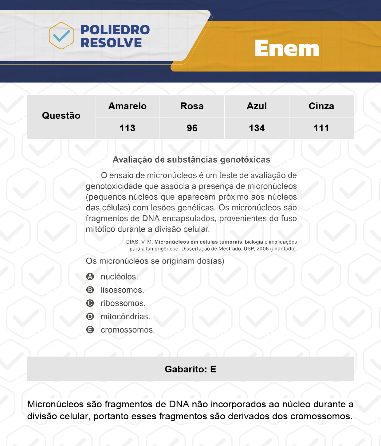 Questão 96 - ENEM 2023 - 12/11 - 2º Dia - Prova Rosa - ENEM 2023