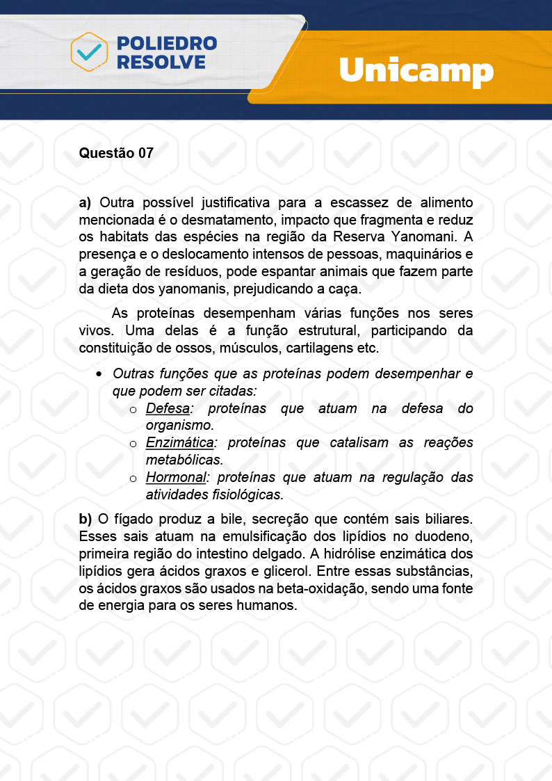 Dissertativa 7 - 2ª Fase - 2º Dia - Unicamp 2024