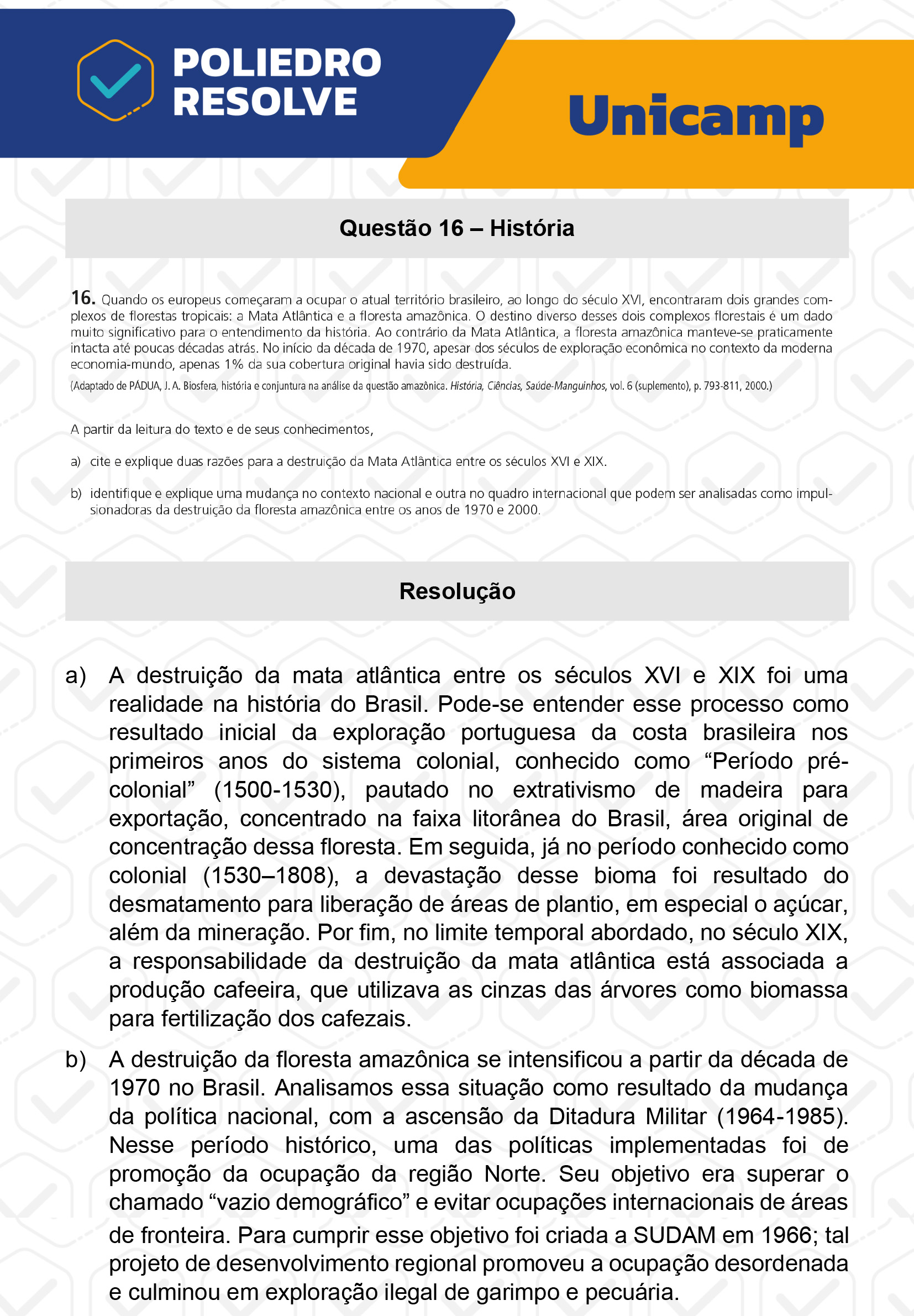 Dissertativa 16 - 2ª Fase - 2º Dia - Unicamp 2023