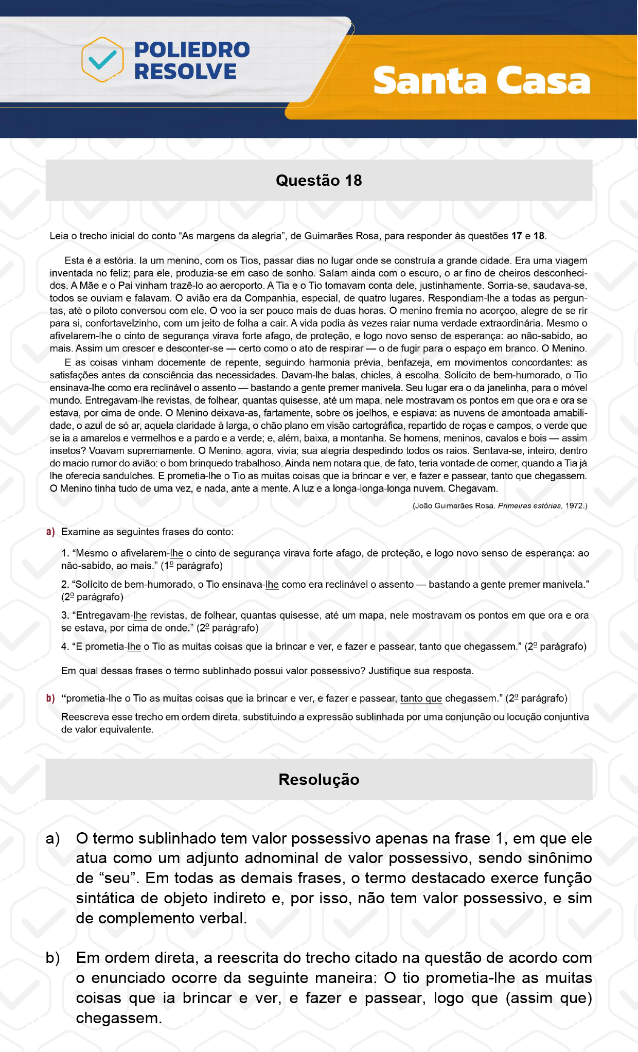 Dissertativa 18 - 2º Dia - Santa Casa 2024