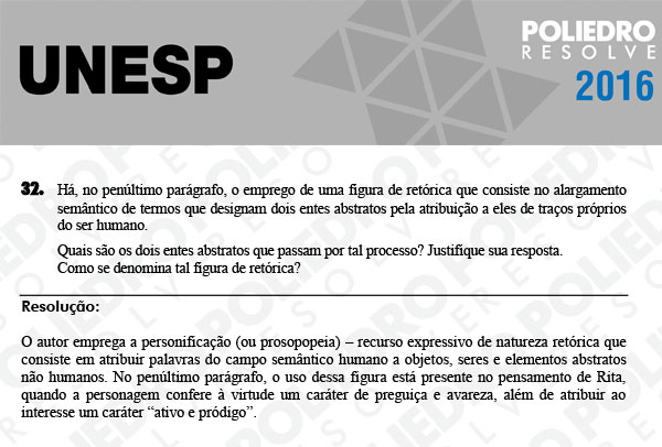 Dissertativa 32 - 2ª Fase - Unesp 2016