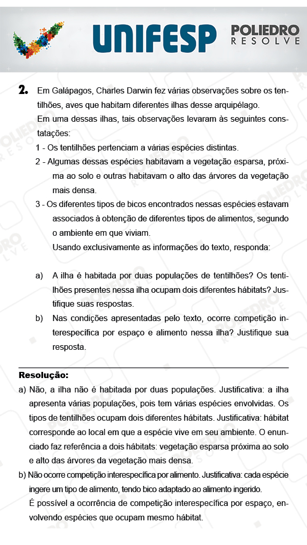 Dissertativa 2 - 2º Dia - Unifesp 2018