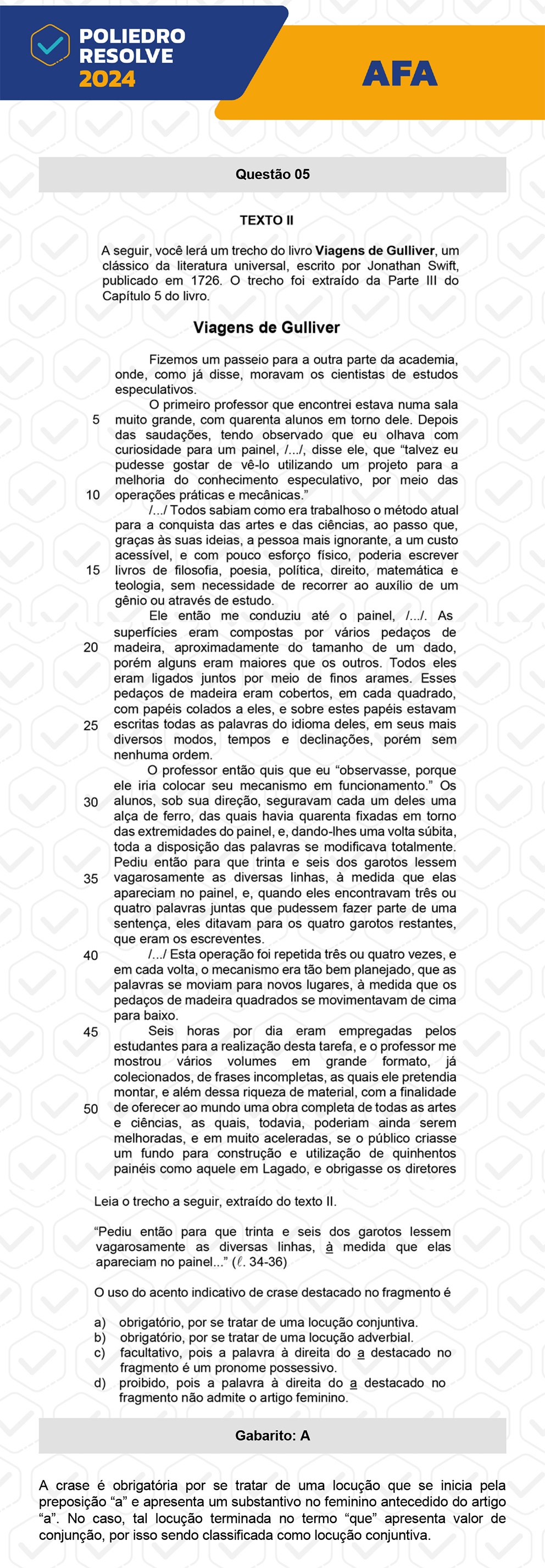 Questão 12 - Nova variação - AFA 2024