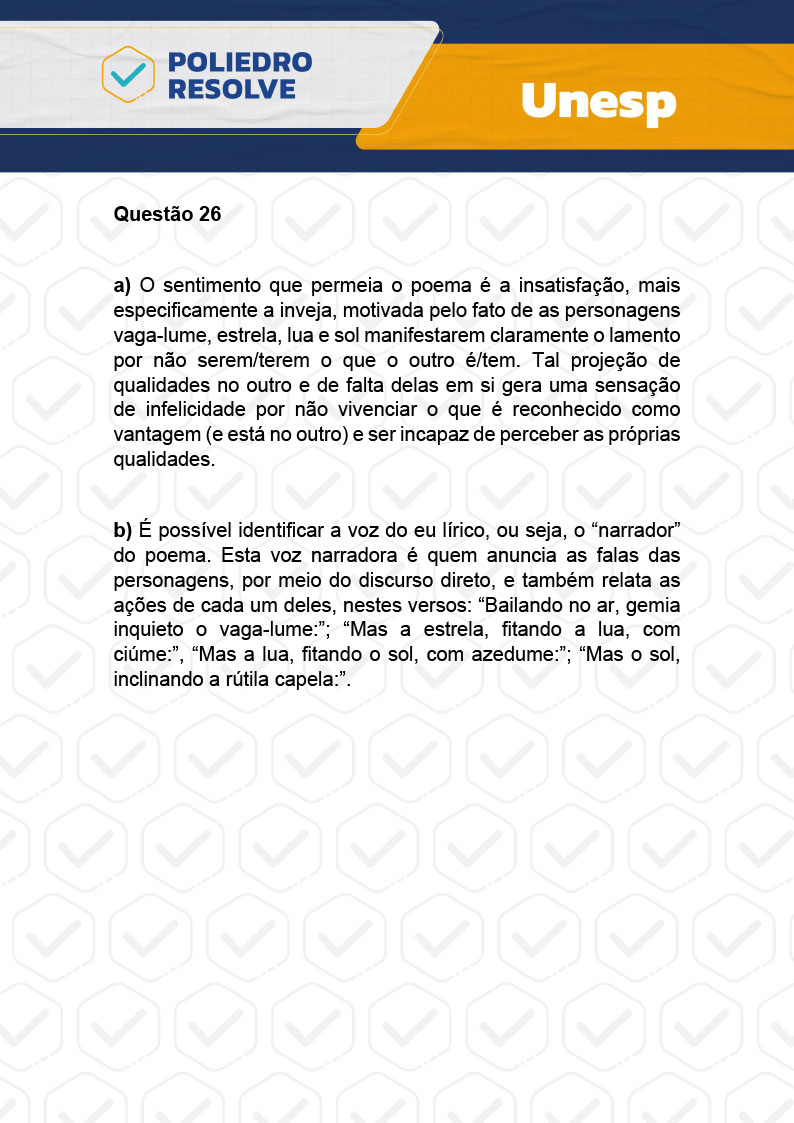 Dissertativa 26 - 2ª Fase - 2º Dia - Unesp 2024