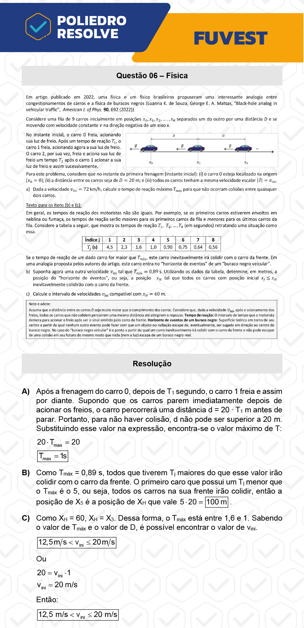 Dissertativa 6 - 2ª Fase - 2º Dia - Fuvest 2023