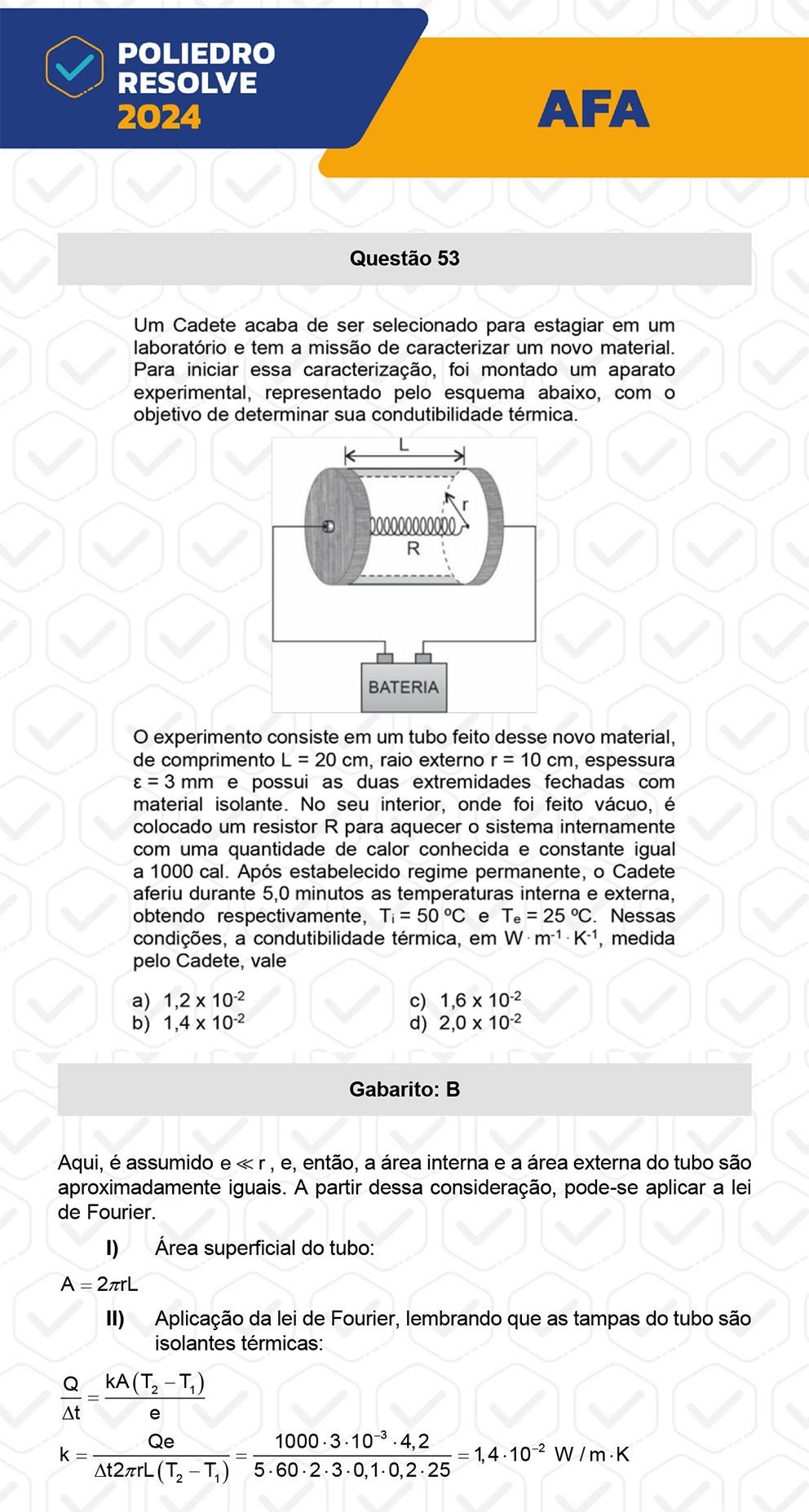 Questão 53 - Nova variação - AFA 2024