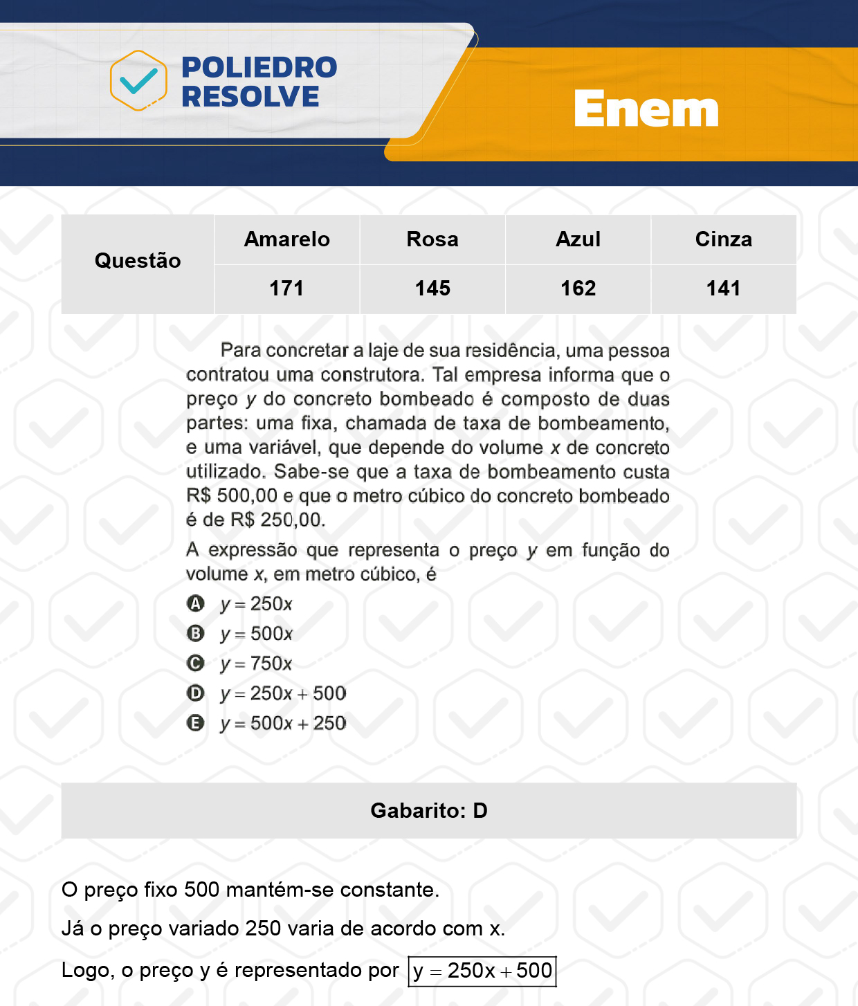 Questão 145 - ENEM 2023 - 12/11 - 2º Dia - Prova Rosa - ENEM 2023