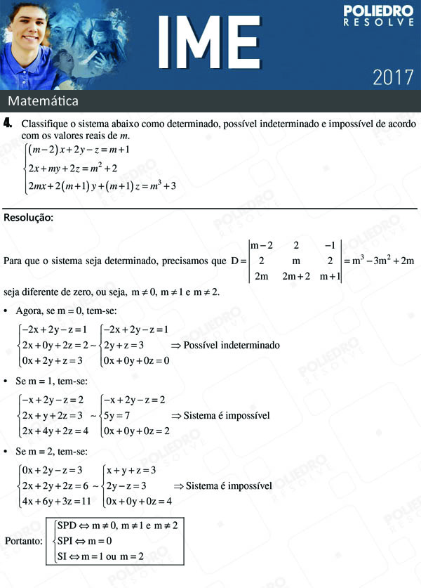 Dissertativa 4 - Matemática - IME 2017