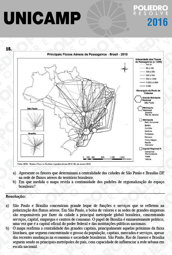 Dissertativa 15 - 2ª Fase 2º Dia - Unicamp 2016