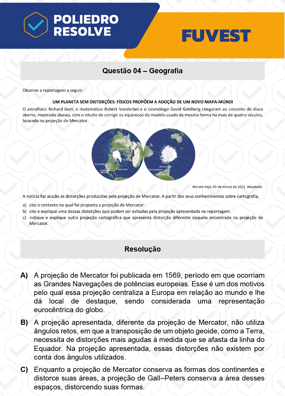 Dissertativa 4 - 2ª Fase - 2º Dia - Fuvest 2023