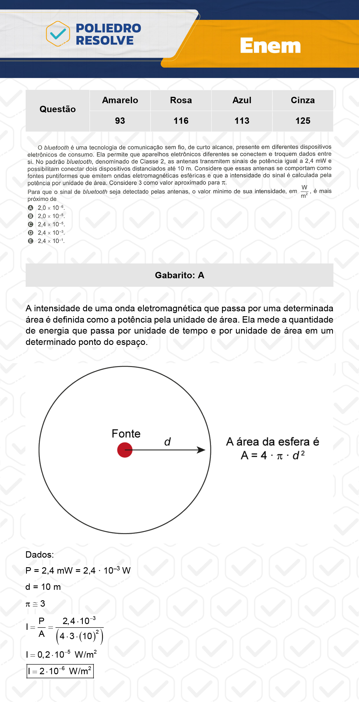 Questão 116 - ENEM 2023 - 12/11 - 2º Dia - Prova Rosa - ENEM 2023