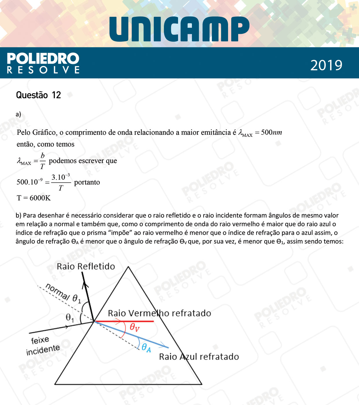Dissertativa 12 - 2ª Fase - 3º Dia - Unicamp 2019