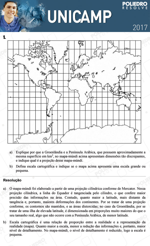 Dissertativa 1 - 2ª Fase 2º DIA - Unicamp 2017