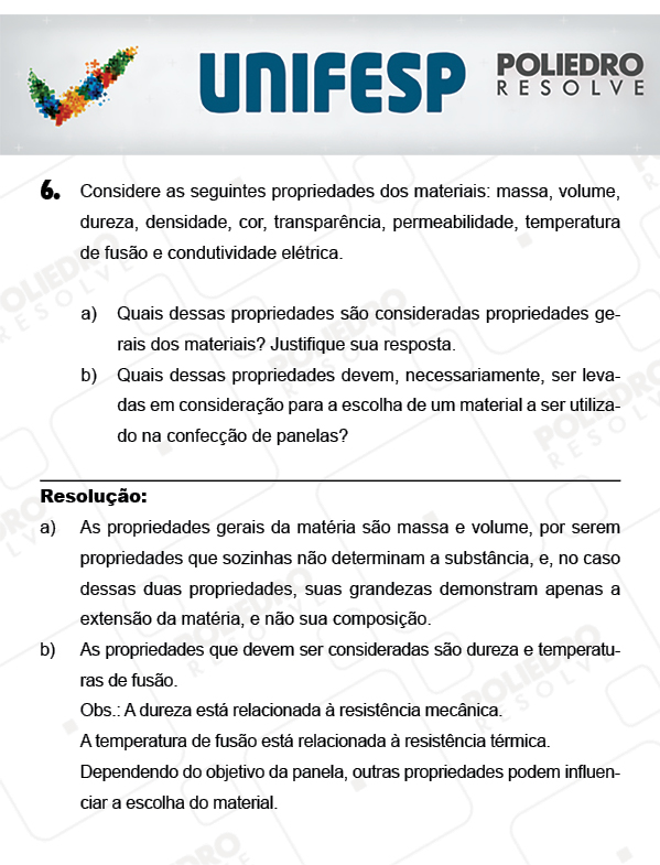 Dissertativa 6 - 2º Dia - Unifesp 2018