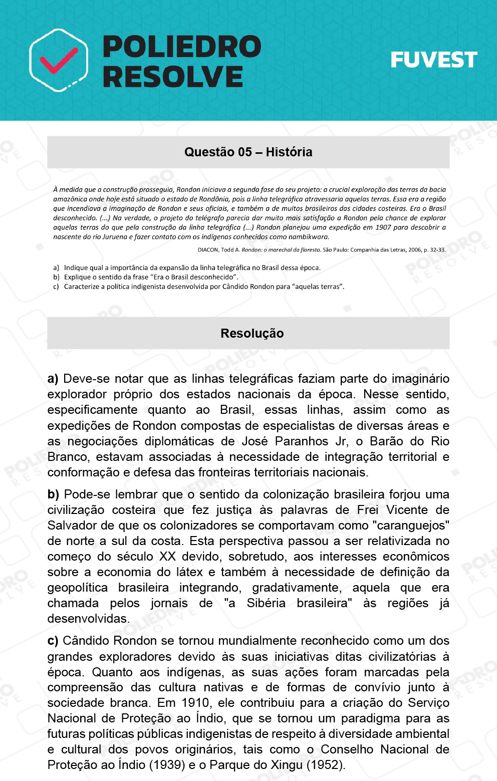 Dissertativa 5 - 2ª Fase - 2º Dia - Fuvest 2022